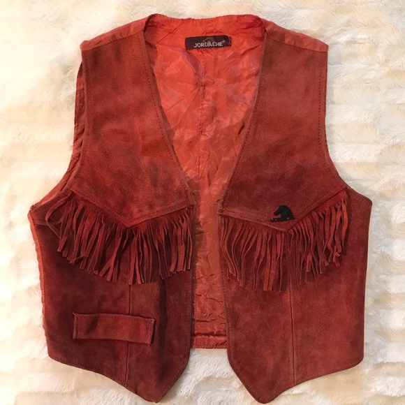 Jordache Jackets & Blazers - Vintage {Jordache} suede fringe boho vest